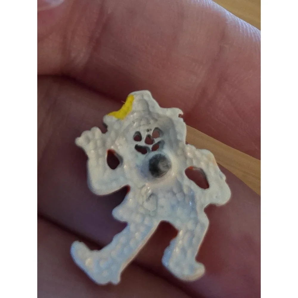 Pumpkin Head Person Lapel Pin